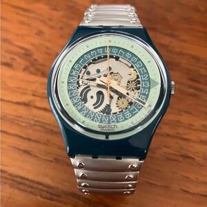 Swatch Vintage 1992 Gent Flex Steel Watch